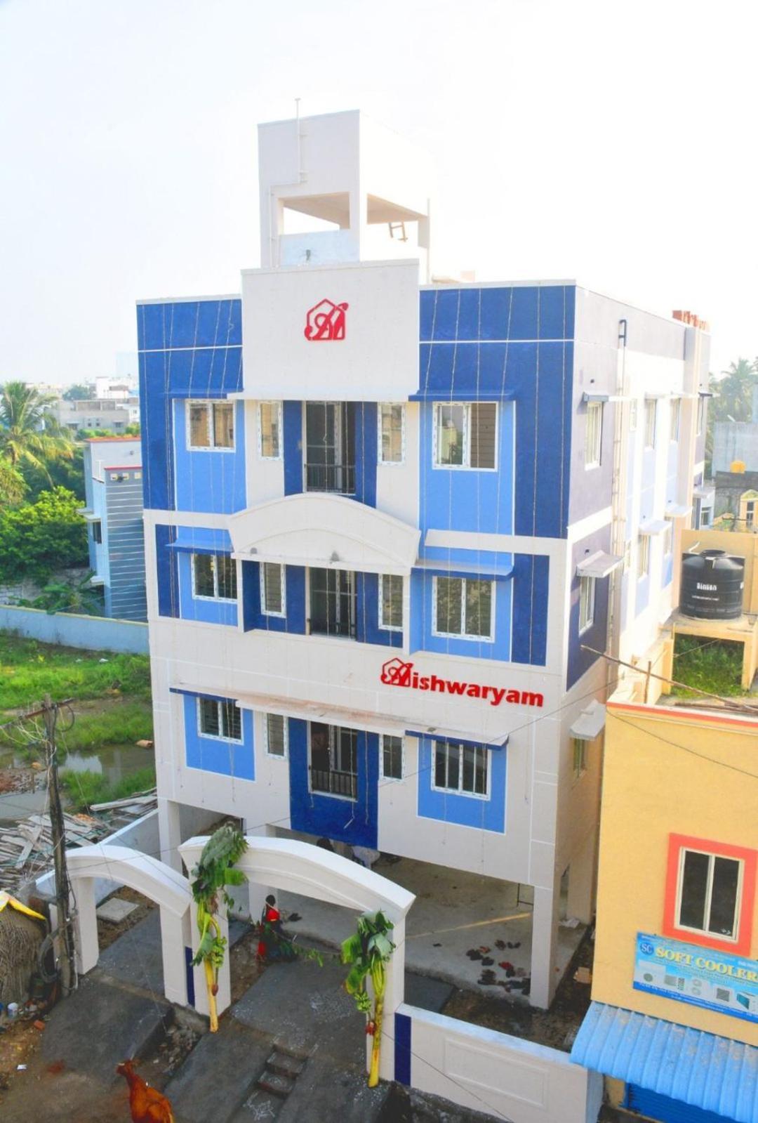 Aishwaryam Service Apartment Chennai Ngoại thất bức ảnh